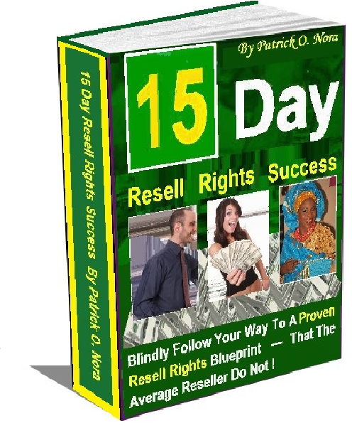 15 Day Resell Right Success